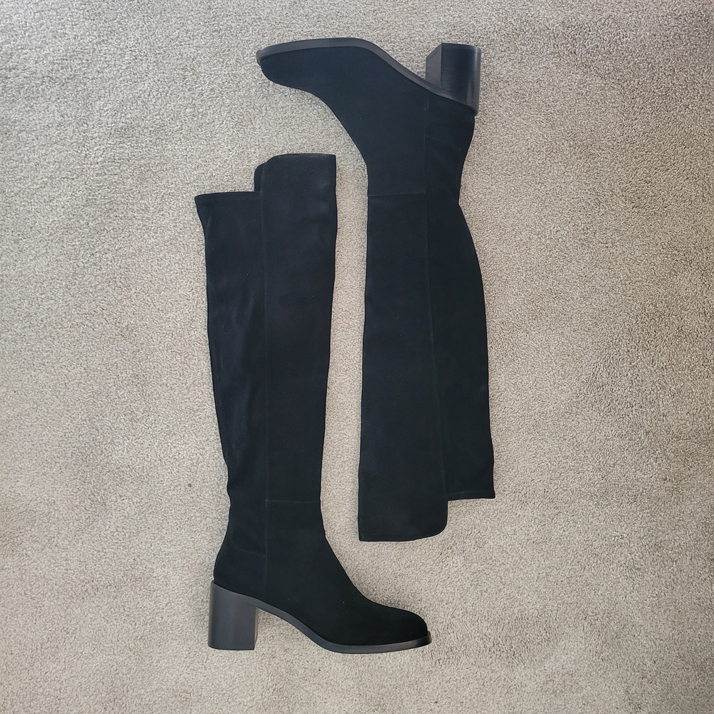Stuart Weitzman Black Over the Knee Boots